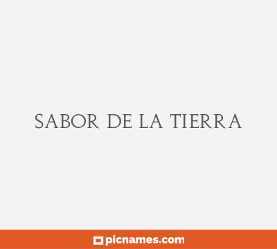 Sabor de la Tierra